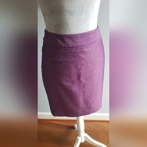 The Limited • Purple A-Line Skirt